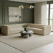 Meridian Furniture - Modari 114.25" Fabric Upholstered 3 Piece Modular Sectional - 143Beige-Sec3B - GreatFurnitureDeal