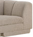 Meridian Furniture - Quinn 133" Chenille Fabric Upholstered 8 Piece Modular Sectional - 143Beige-Sec6A - GreatFurnitureDeal