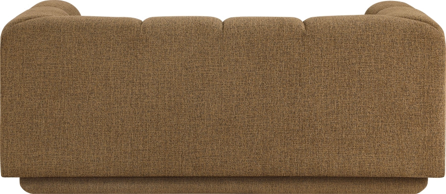 Meridian Furniture - Modari 70.25" Fabric Upholstered Loveseat - 143Brown-L - GreatFurnitureDeal
