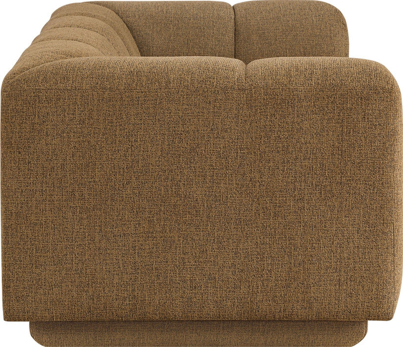 Meridian Furniture - Modari 70.25" Fabric Upholstered Loveseat - 143Brown-L - GreatFurnitureDeal