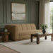 Meridian Furniture - Modari 76.75" Fabric Upholstered Sofa - 143Brown-LAS - GreatFurnitureDeal