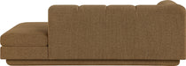 Meridian Furniture - Modari Fabric Upholstered Chaise Lounge - 143Brown-LC - GreatFurnitureDeal