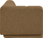 Meridian Furniture - Modari Fabric Upholstered Chaise Lounge - 143Brown-LC - GreatFurnitureDeal
