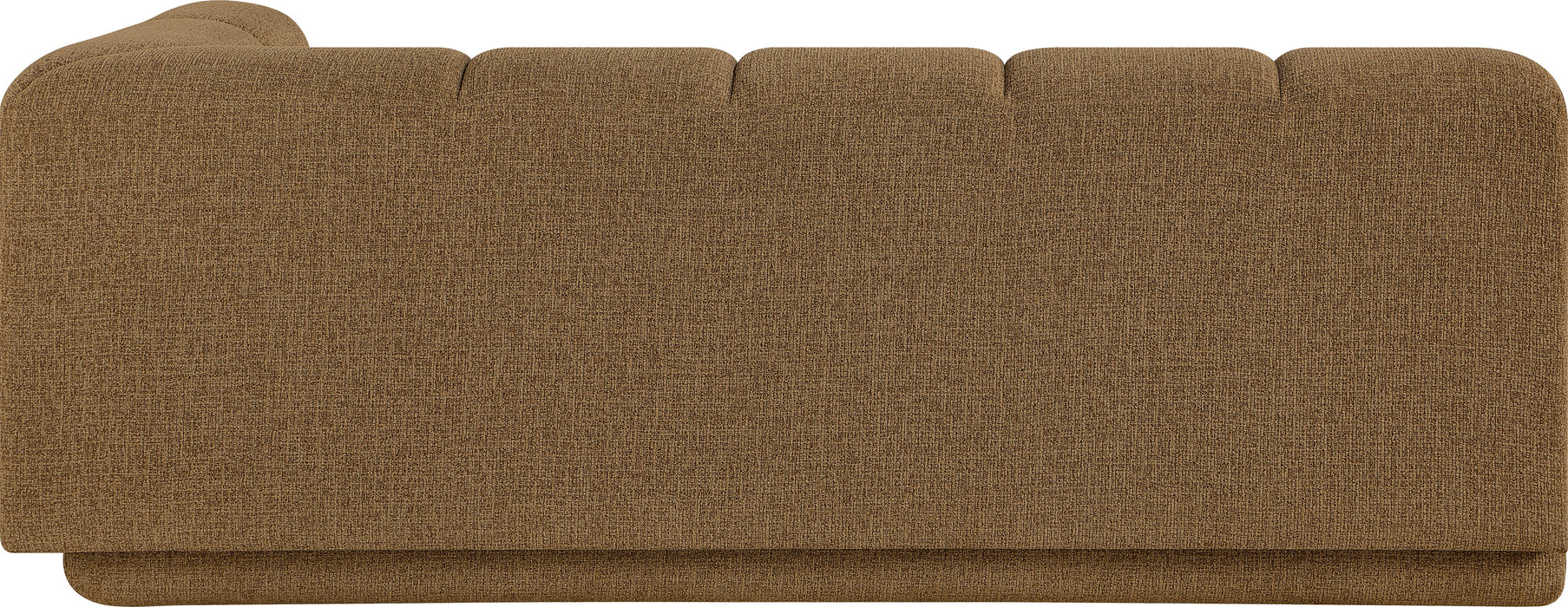 Meridian Furniture - Modari 76.75" Fabric Upholstered Sofa - 143Brown-RAS - GreatFurnitureDeal