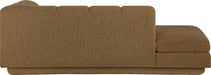 Meridian Furniture - Modari Fabric Upholstered Chaise Lounge - 143Brown-RC - GreatFurnitureDeal
