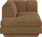 Meridian Furniture - Modari Fabric Upholstered Chaise Lounge - 143Brown-RC - GreatFurnitureDeal
