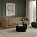Meridian Furniture - Modari 95" Fabric Upholstered Sofa - 143Brown-S - GreatFurnitureDeal
