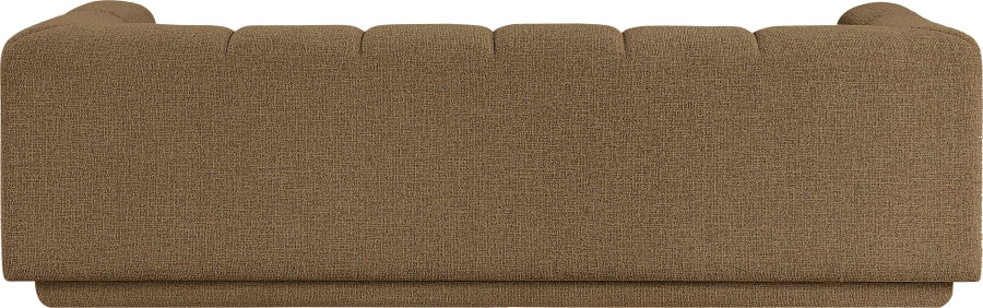 Meridian Furniture - Modari 95" Fabric Upholstered Sofa - 143Brown-S - GreatFurnitureDeal