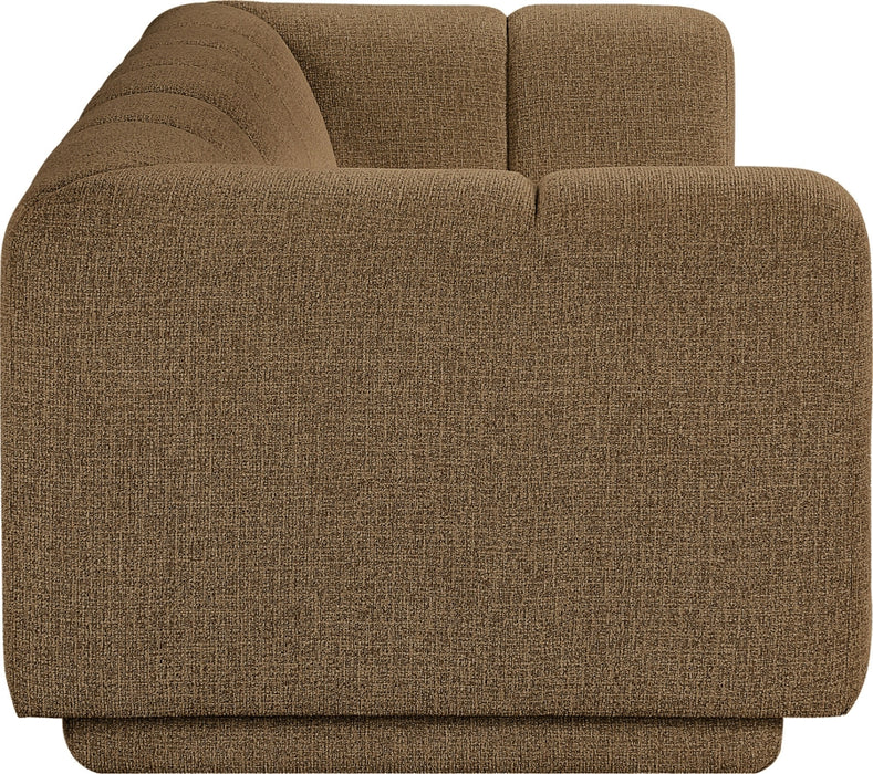 Meridian Furniture - Modari 95" Fabric Upholstered Sofa - 143Brown-S - GreatFurnitureDeal