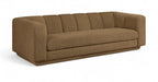 Meridian Furniture - Modari 95" Fabric Upholstered Sofa - 143Brown-S - GreatFurnitureDeal
