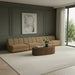 Meridian Furniture - Modari 160" Fabric Upholstered 4 Piece Armless Modular Sofa - 143Brown-S4B - GreatFurnitureDeal