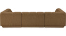 Meridian Furniture - Modari 115" Fabric Upholstered 3 Piece Modular Sectional - 143Brown-Sec3C - GreatFurnitureDeal