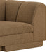 Meridian Furniture - Modari 114.25" Fabric Upholstered 4 Piece Modular Sectional - 143Brown-Sec4B - GreatFurnitureDeal
