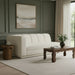 Meridian Furniture - Modari 76.75" Fabric Upholstered Sofa - 143Cream-LAS - GreatFurnitureDeal