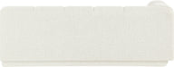 Meridian Furniture - Modari 76.75" Fabric Upholstered Sofa - 143Cream-LAS - GreatFurnitureDeal
