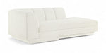 Meridian Furniture - Modari Fabric Upholstered Chaise Lounge - 143Cream-LC - GreatFurnitureDeal
