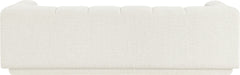 Meridian Furniture - Modari 95" Fabric Upholstered Sofa - 143Cream-S - GreatFurnitureDeal