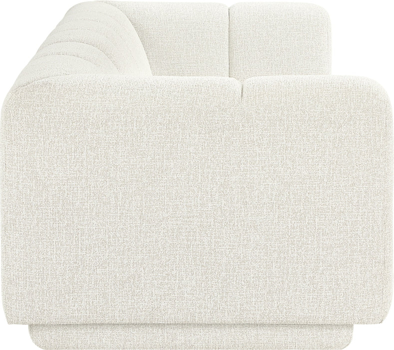 Meridian Furniture - Modari 95" Fabric Upholstered Sofa - 143Cream-S - GreatFurnitureDeal
