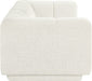 Meridian Furniture - Modari 95" Fabric Upholstered Sofa - 143Cream-S - GreatFurnitureDeal