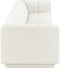 Meridian Furniture - Modari 153.5" Fabric Upholstered 2 Piece Modular Sofa - 143Cream-S2A - GreatFurnitureDeal