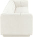 Meridian Furniture - Modari 153.5" Fabric Upholstered 2 Piece Modular Sofa - 143Cream-S2A - GreatFurnitureDeal