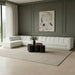 Meridian Furniture - Modari 194.25" Fabric Upholstered 4 Piece Modular Sectional - 143Cream-Sec4D - GreatFurnitureDeal