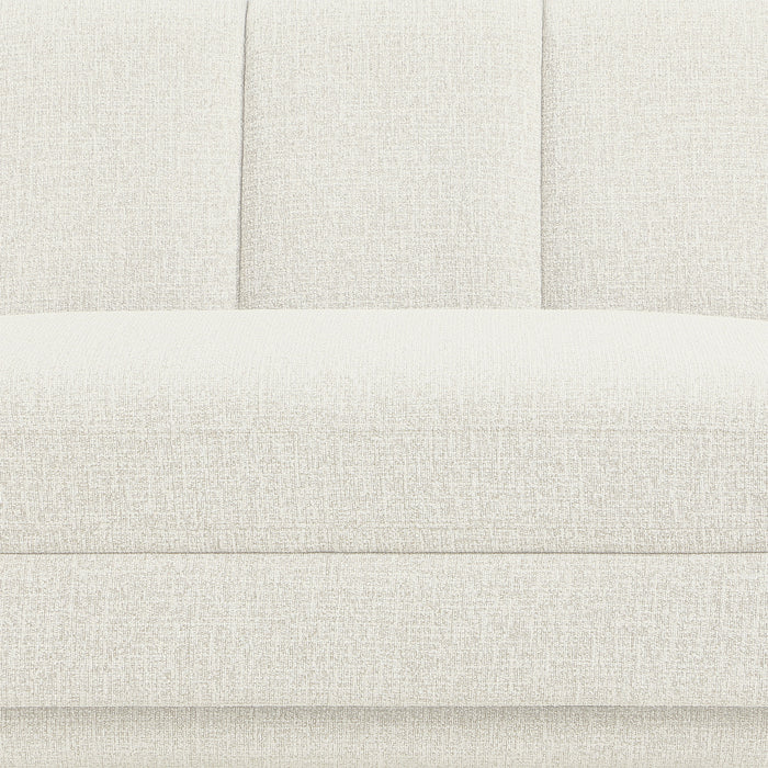 Meridian Furniture - Modari 194.25" Fabric Upholstered 4 Piece Modular Sectional - 143Cream-Sec4D - GreatFurnitureDeal