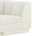 Meridian Furniture - Quinn 133" Chenille Fabric Upholstered 8 Piece Modular Sectional - 143Cream-Sec6A - GreatFurnitureDeal