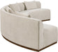 Meridian Furniture - Avanti 182.5" Chenille Fabric Upholstered 2 Piece Modular Sectional - 44016Beige-S-2PC - GreatFurnitureDeal