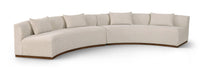 Meridian Furniture - Avanti 182.5" Chenille Fabric Upholstered 2 Piece Modular Sectional - 44016Beige-S-2PC - GreatFurnitureDeal