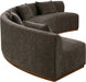 Meridian Furniture - Avanti 182.5" Chenille Fabric Upholstered 2 Piece Modular Sectional - 44016Brown-S-2PC - GreatFurnitureDeal