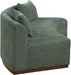 Meridian Furniture - Avanti 104" Chenille Fabric Upholstered Sofa - 44016Olive-S - GreatFurnitureDeal