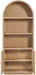 Meridian Furniture - Botanical Oak Veneer And Solid Wood Bookcase in Natural - 77021Natural - GreatFurnitureDeal