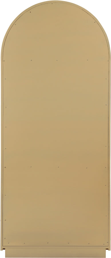 Meridian Furniture - Botanical Oak Veneer And Solid Wood Bookcase in Natural - 77021Natural - GreatFurnitureDeal