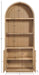 Meridian Furniture - Botanical Oak Veneer And Solid Wood Bookcase in Natural - 77021Natural - GreatFurnitureDeal