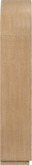 Meridian Furniture - Hearth Oak Veneer And Solid Wood Bookcase in Natural - 77024Natural - GreatFurnitureDeal