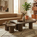 Meridian Furniture - Cove Oak Veneer And Solid Wood 2pc. Coffee Table in Brown - 99000Brown-CT-2PC - GreatFurnitureDeal