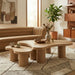 Meridian Furniture - Cove Oak Veneer And Solid Wood 2pc. Coffee Table in Natural - 99000Natural-CT-2PC - GreatFurnitureDeal