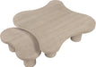 Meridian Furniture - Cove Oak Veneer And Solid Wood 2pc. Coffee Table in Natural - 99000Natural-CT-2PC - GreatFurnitureDeal