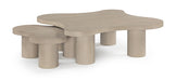 Meridian Furniture - Cove Oak Veneer And Solid Wood 2pc. Coffee Table in Natural - 99000Natural-CT-2PC - GreatFurnitureDeal