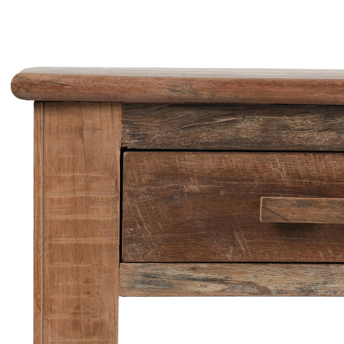 Classic Home - Ezra Reclaimed Wood 6 Drawer Console Table - 59012107 - GreatFurnitureDeal