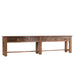 Classic Home Furniture - Ezra Reclaimed Wood 6Dwr Console Table Natural - 59012107 - GreatFurnitureDeal