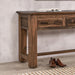 Classic Home - Ezra Reclaimed Wood 3Dwr Console Table - 59012109 - GreatFurnitureDeal