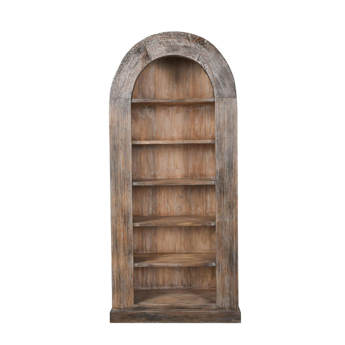 Classic Home - Alta Reclaimed Wood Arch Bookcase - 59026190 - GreatFurnitureDeal