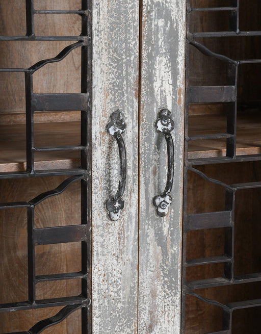 Classic Home - WD Iron Bar Almirah - 59026451 - GreatFurnitureDeal