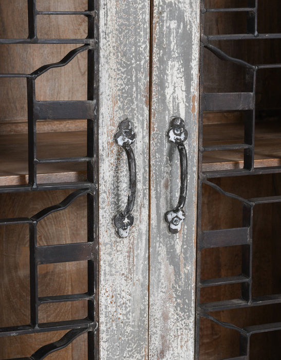 Classic Home - WD Iron Bar Almirah - 59026451 - GreatFurnitureDeal