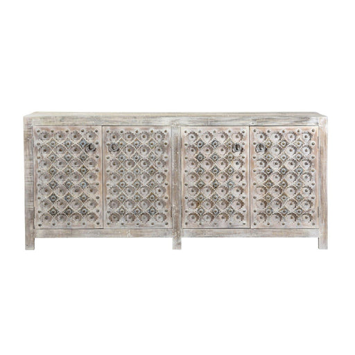 Classic Home Furniture - Alta 4 Door Diamond Carving Sideboard - 59026895 - GreatFurnitureDeal