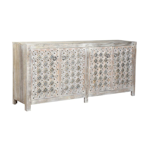 Classic Home Furniture - Alta 4 Door Diamond Carving Sideboard - 59026895 - GreatFurnitureDeal