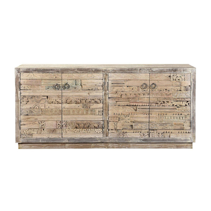 Classic Home - Alta Reclaimed Wood 4Dr Cabinet - 59026900 - GreatFurnitureDeal