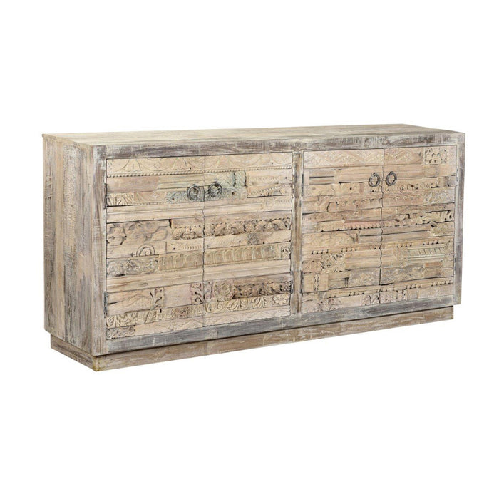 Classic Home Furniture - Alta Carved Panel 4 Door Sideboard - 59026900 - GreatFurnitureDeal